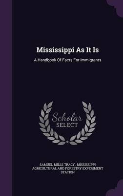 Book cover for Mississippi as It Is