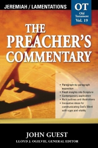 Cover of The Preacher's Commentary - Vol. 19: Jeremiah and   Lamentations