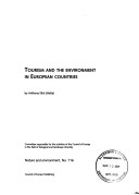 Cover of Tourism and the Environment in European Countries