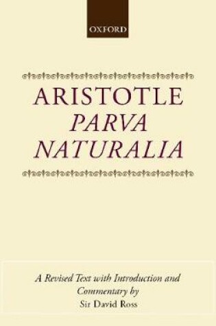 Cover of Parva Naturalia