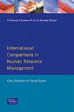 Cover of International Comparisons In Human Resource Management