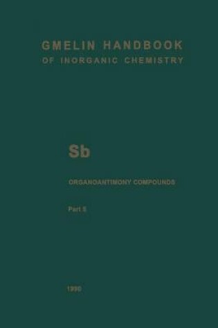 Cover of Sb Organoantimony Compounds