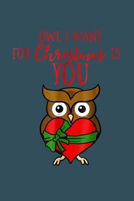 Book cover for Owl I want for Christmas is you