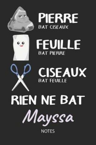 Cover of Rien ne bat Mayssa - Notes