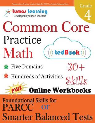 Book cover for Common Core Practice - Grade 4 Math