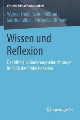 Cover of Wissen Und Reflexion