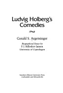 Cover of Ludvig Holberg's Comedies