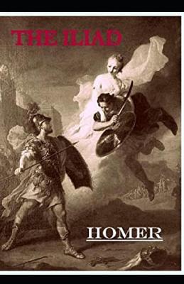 Book cover for The Iliad of Homer illustrated