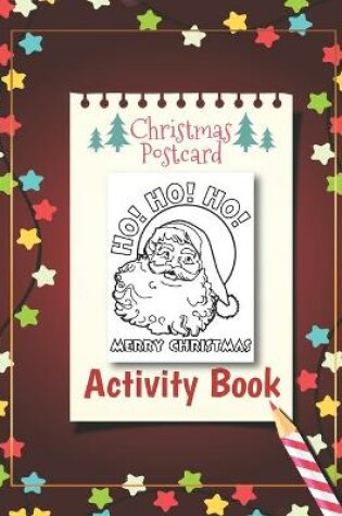 Cover of Christmas Postcard Activity Book