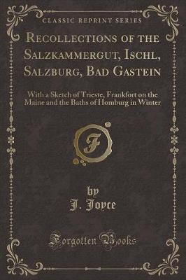 Book cover for Recollections of the Salzkammergut, Ischl, Salzburg, Bad Gastein