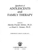 Book cover for Handbook of Adolescent and Family Therapy