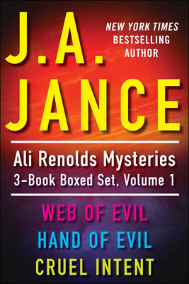 Book cover for J.A. Jance's Ali Reynolds Mysteries 3-Book Boxed Set, Volume 1