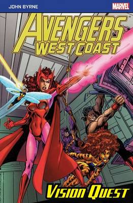 Book cover for Avengers West Coast: Vision Quest