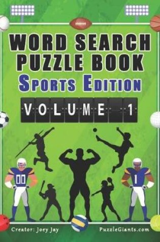 Cover of Word Search Puzzle Book Sports Edition Volume 1