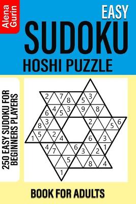 Book cover for Easy Sudoku Hoshi Puzzle Book for Adults