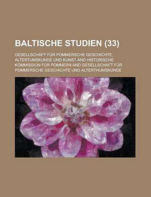 Book cover for Baltische Studien (33 )