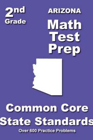 Cover of Arizona 2nd Grade Math Test Prep