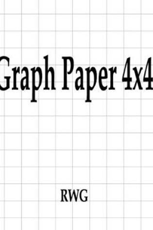 Cover of Graph Paper 4x4