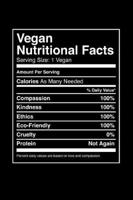 Book cover for Vegan Nutritional Facts