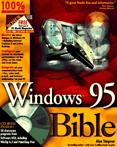 Book cover for Windows 95 Bible