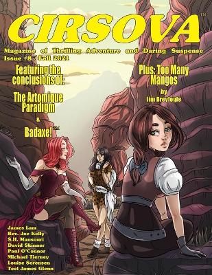 Book cover for Cirsova Magazine of Thrilling Adventure and Daring Suspense Issue #8 / Fall 2021