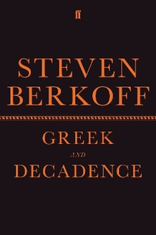 Cover of Greek and Decadence