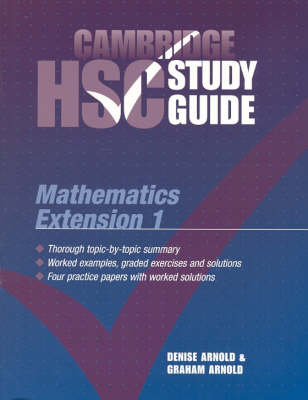 Book cover for Cambridge HSC Mathematics Extension Study Guide