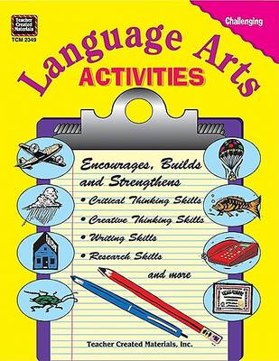 Book cover for Language Arts Activities