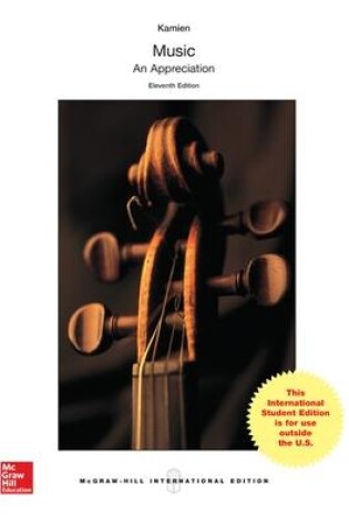 Cover of Music: An Appreciation (Int'l Ed)