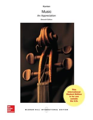 Book cover for Music: An Appreciation (Int'l Ed)