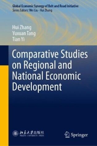 Cover of Comparative Studies on Regional and National Economic Development