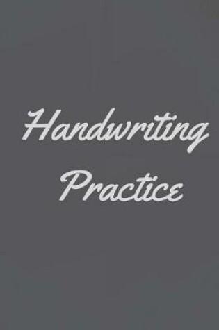 Cover of Handwriting Practice