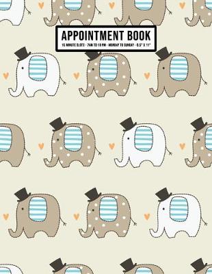 Book cover for Elephant Appointment Book