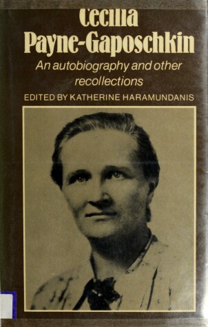 Book cover for Cecilia Payne-Gaposchkin