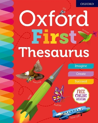 Book cover for Oxford First Thesaurus