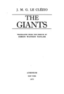 Book cover for The Giants