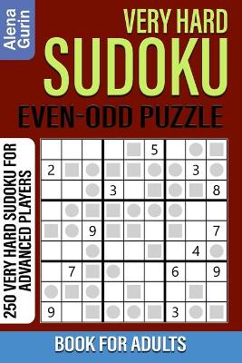 Book cover for Very Hard Sudoku Even-Odd Puzzle Book for Adults