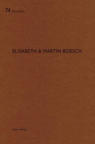 Cover of Elisabeth & Martin Boesch