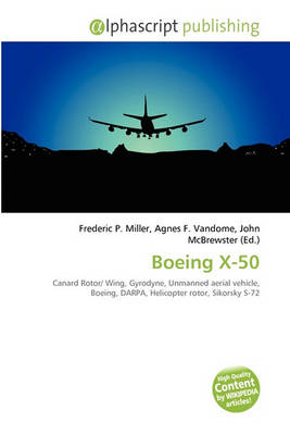 Cover of Boeing X-50