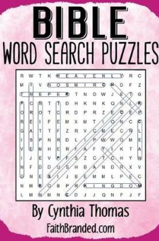 Cover of Bible Word Search Puzzles