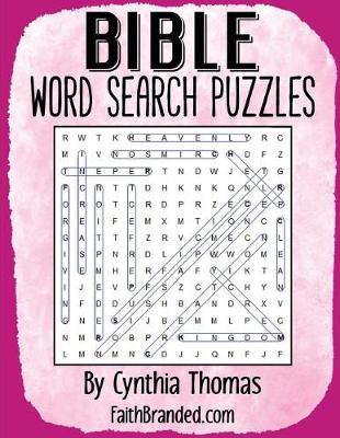 Book cover for Bible Word Search Puzzles