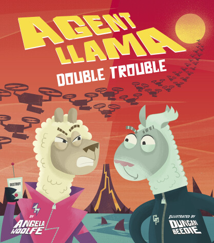 Book cover for Agent Llama: Double Trouble