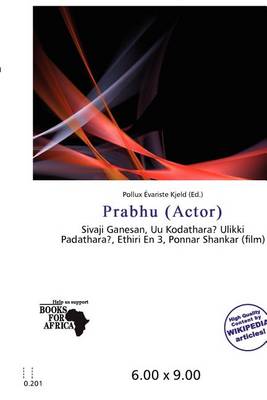 Book cover for Prabhu (Actor)