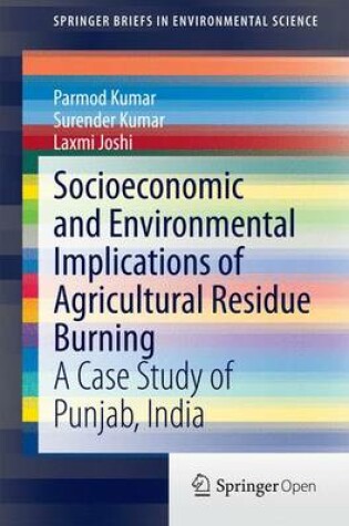 Cover of Socioeconomic and Environmental Implications of Agricultural Residue Burning