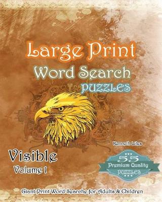 Cover of Large Print Word Search Puzzles Visible Volume 1