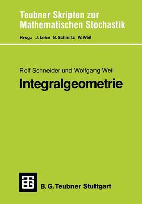 Book cover for Integralgeometrie
