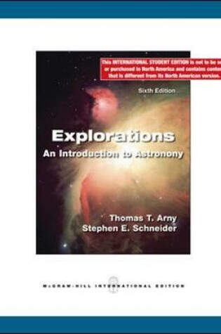 Cover of Explorations: Introduction to Astronomy