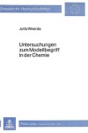 Book cover for Untersuchungen Zum Modellbegriff in Der Chemie