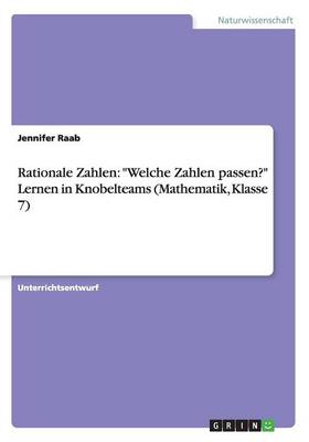 Book cover for Rationale Zahlen