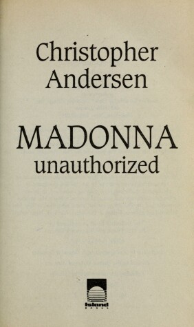 Book cover for Madonna: Unauthorized